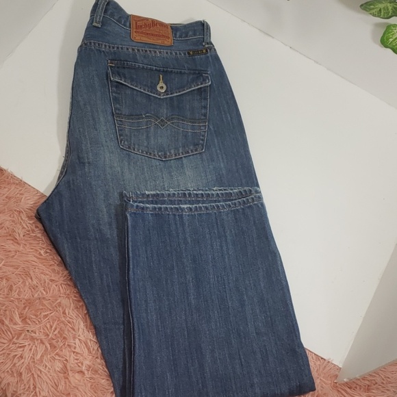 Men Lucky brand short inseam straight leg size 40 - Picture 2 of 8